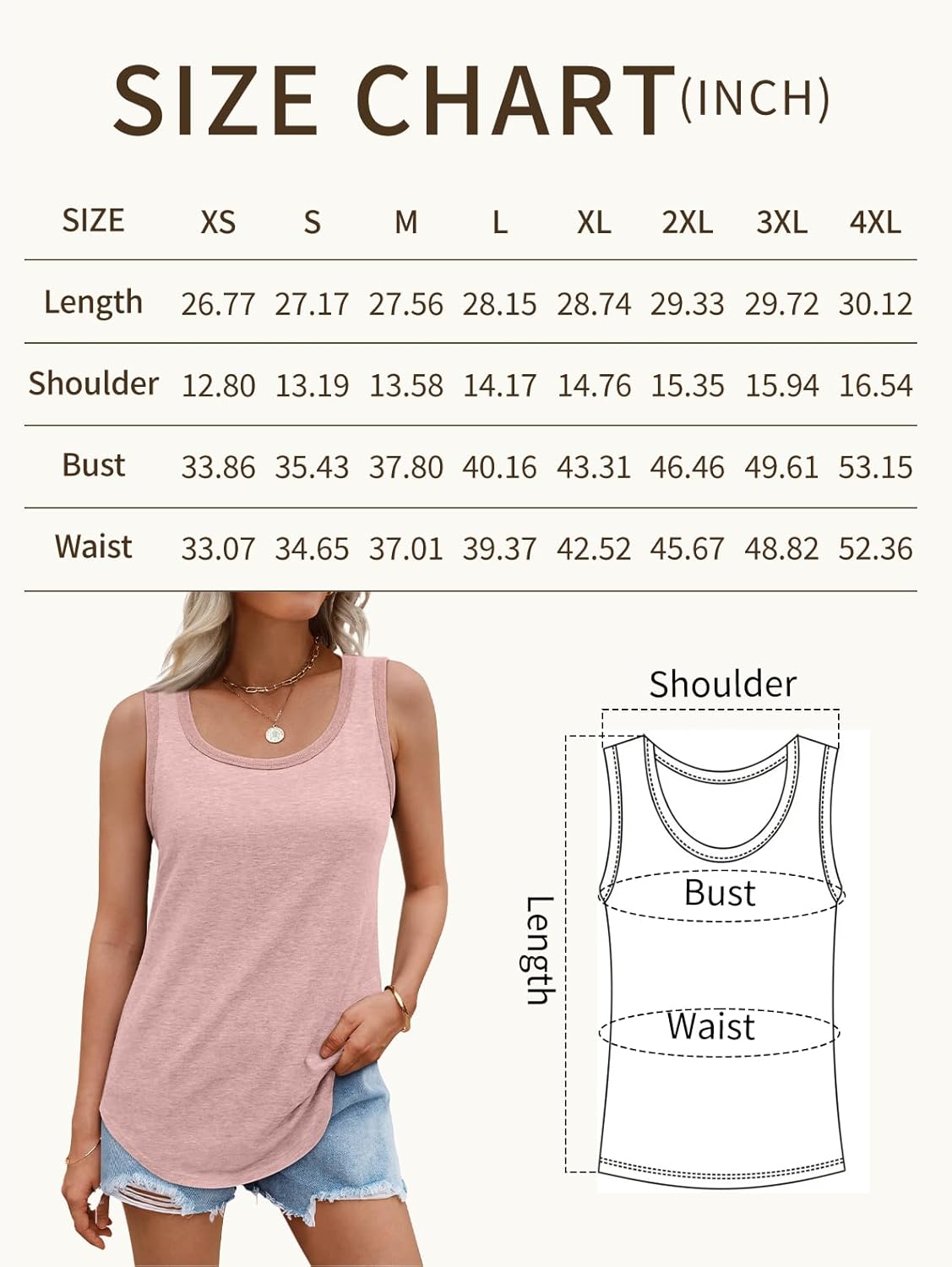 Womens Loose Fit Casual Flowy Tank Tops Square Neck Trendy Sleeveless Summer Tops Clothes Outfits 2025